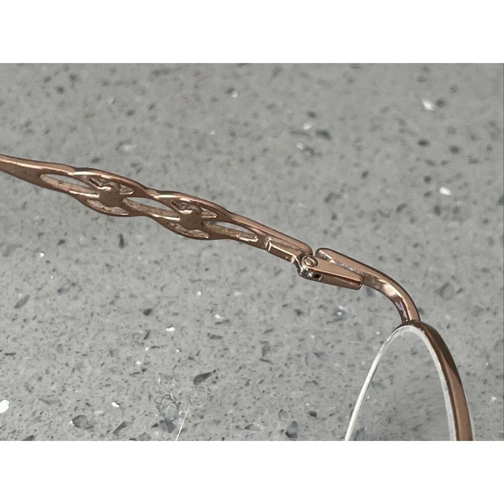 Sans Pareil Eyeglasses Frames ONLY LINDA EVANS 293 SAND Women's Brown 50-18-135